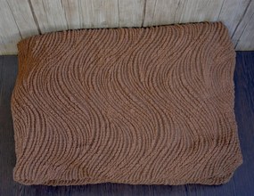 Set huse elastice pentru canapea 3 Locuri si 2 fotolii, cu volanas, model Jacquard Maro in dungi