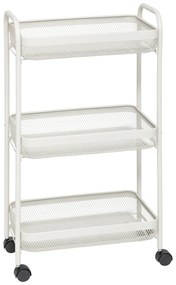 Cărucior de bucătărie îngust MAYAJ, 46,5 x 26,5 x 79,6 cm