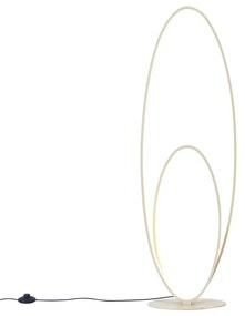 Lampă de podea de designer Bej Inclusiv LED Reglabilă în 3 trepte - Boomerang