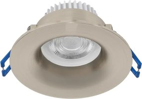 Eglo 902275 - Plafonieră LED pentru baie SALABATE, 4,9 W, 230 V, Ø 8,8 cm, IP65, crom
