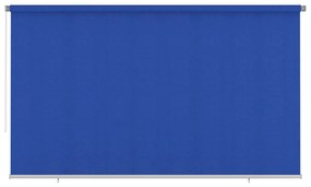 Jaluzele tip rulou exterior, albastru, 400x230 m, HDPE Albastru, 400 x 230 cm