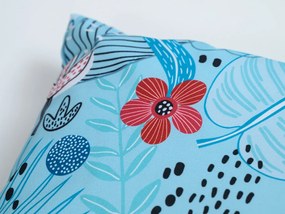 Perna de exterior FLORILO 45x45 cm, albastru
