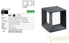 Stalp LED iluminat exterior design modern MILA 70771