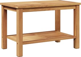 vidaXL Masă de cafea Maro 70 x 40 x 45 cm Lemn masiv de tec