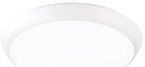 Plafoniera LED pentru baie design circular MAGGY D-25cm alba