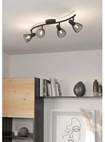 Eglo 98623 - Lampă spot CAROVIGNO 4xE14/40W/230V