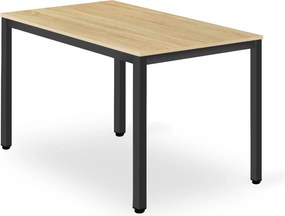 PROMO Masă de dining cu blat decor stejar TESSA 120x60 II. calitate