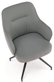Scaun rotativ K527 gri/gri