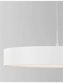 Lustra LED design modern circular RANDO THIN alb 3000K NVL-9453430