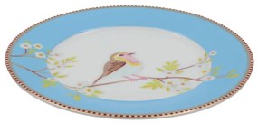 Farfurie din porțelan, Pip Studio, Blue, 21cm, colecția Early Bird