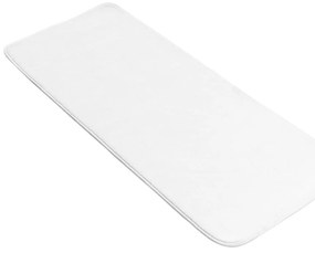 Covoraș de baie alb 50x120 cm Vitamine – douceur d'intérieur
