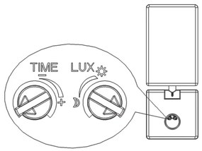 Lumină de top Faro B PIR - Lumină de inundație cu LED cu senzor FARO LED/15W/230V IP65 alb