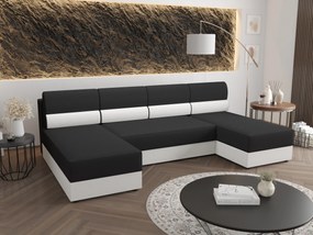 Colțar în formă de U Radiant U1 (Negru + Alb). 1057503
