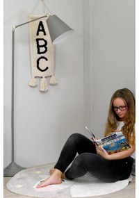 Covor pentru copii lavabil/țesut manual din bumbac ø100 cm Believe in Yourself – Lorena Canals