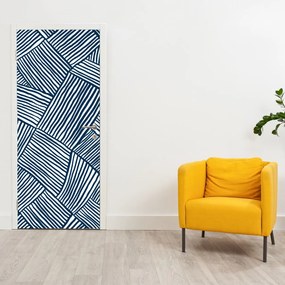 Fototapet pentru ușă - Linie 3D (95x205cm)