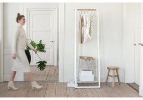 Suport multifunctional pentru depozitare Brabantia Linn 1000815, Otel, Alb