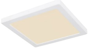 Plafoniera LED design modern LASSE alb 21,7x21,7cm