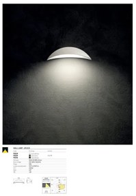 Redo 90235 - Aplică LED de perete pentru exterior PALMA LED/18W/230V IP54 antracit