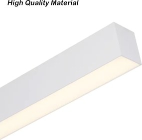 Brilagi - Plafonieră LED cu dimmer SLEEKLINE LED/40W/230V Wi-Fi Tuya albă+telecomandă