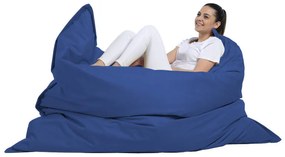 Fotoliu puf pentru grădină Giant Cushion 140x180 - Blue