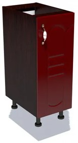 Corp inferior 30 cu 1 usa Zebra MDF tulip rosu