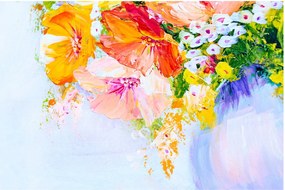 Tablou - Flori,pictură (90x60 cm)