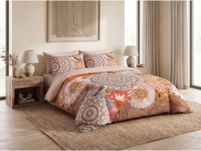Lenjerie de pat din bumbac MANDALA FLOWER colorata Dimensiune lenjerie de pat: 2 ks 60 x 70 cm | 240 x 240 cm