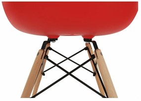 Scaun de sufragerie Damiron PC-019 (roșu). 788167
