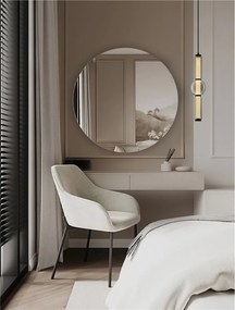 Pendul LED modern, Metal, Negru, Sticla, Fumurie, Ulon