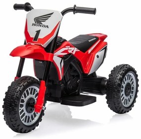 Motocicletă electrică Baby Mix Honda CRF 450R, roșu