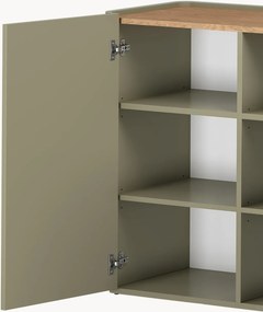 Comodă Elivo 200 cm cu 4 uși - eucalipt / stejar baltic dune