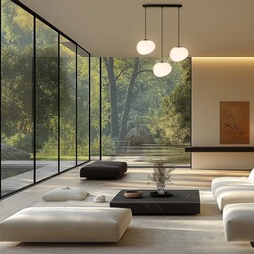 Lustră alb-negru Stones – Candellux Lighting