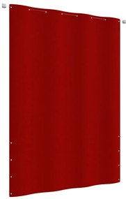 vidaXL Paravan de balcon, roșu, 160 x 240 cm, țesătură oxford