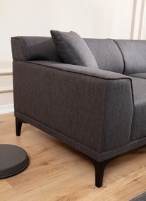 Canapea de colț Petra R Corner - Anthracite