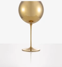 Pahar de vin „Bubbles”, Gold Aurum - Lukáš Houdek