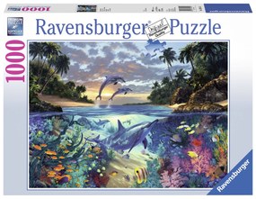 PUZZLE GOLFUL CORALILOR, 1000 PIESE - RAVENSBURGER (RVSPA19145)
