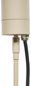 Spot cu țăruș crem GU10 50mm reglabil IP44, inclusiv cablu și ștecher - Solo