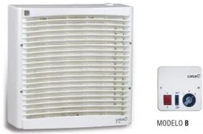 Ventilator perete/geam jaluzele automate telecomanda diam.23 cm CATA B23 RA