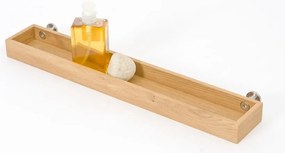 Raft de perete pentru baie din stejar Wireworks Yoku