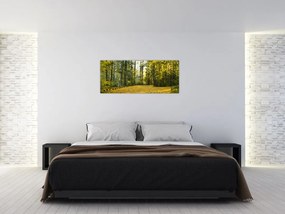 Tablou - pădurea toamna (120x50 cm)