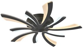 Lustră LED dimabilă aplicată LED/55W/230V 3000-6500K + telecomandă