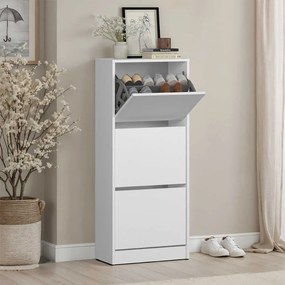 Pantofar Adore Slim, 3 compartimente, capacitate 12 perechi incaltaminte, 51 x 119 x 26 cm