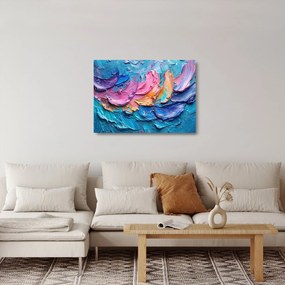 Tablou pe sticlă - Pictură în ulei (70x50 cm)