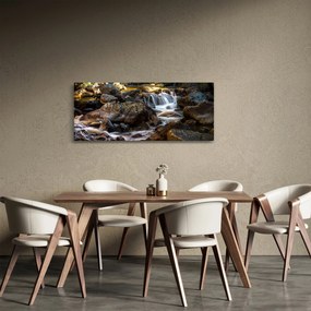 Tablou cu râul pietros (120x50 cm)