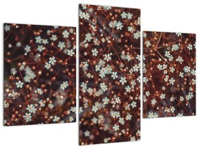 Tablou cu floare de nu mă uita (90x60 cm)