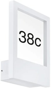 Eglo 98143 - Număr de casă MONTEROS 1xE27/28W/230V IP44 alb