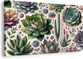 Tablou - Plante suculente (90x60 cm)