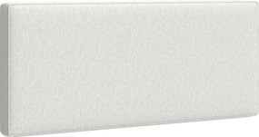 HOMCOM Tăblie de perete cu aspect de in, 140 x 60 cm, tăblie suspendată capitonată pentru dormitor, crem | Aosom Romania