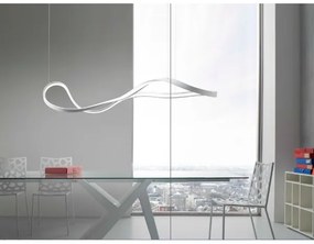 Redo 01-1531 - Lustră LED NUBO, suspendată pe cablu, 43W/230V, alb