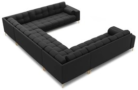 Colțar gri închis (în formă de "U") Bali – Cosmopolitan Design